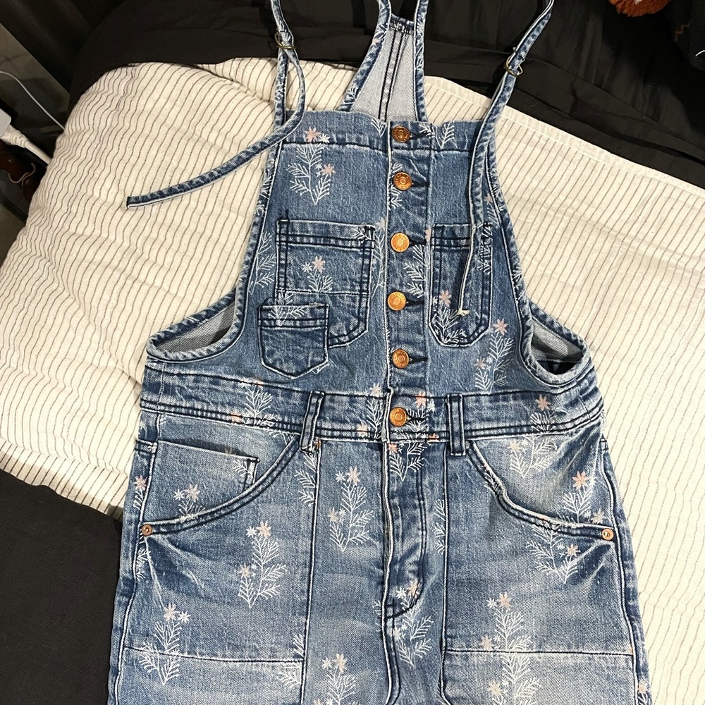 Pilcro painters denim overalls